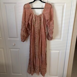 Vintage 1970’s Boho Cotton Dress